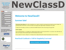 Tablet Screenshot of newclassd.com